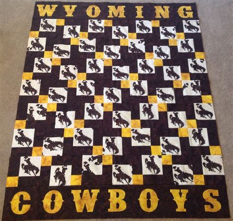 Wyoming Cowboys Quilt Beginner Quilt Patterns Quilting For Beginners