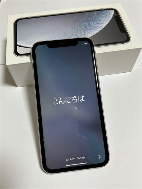 Iphone Xr White 64 Gb Simフリー｜paypayフリマ