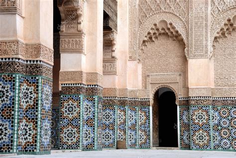 Ali Ben Youssef Madrassa In Marrakech Morocco Stock Photo By Jehoede