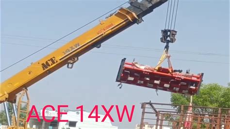 Ace How To Xw Ace Xw Xw Aceace Crane Hydrauli Hydr Youtube