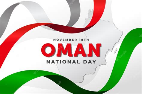 Premium Vector Flat Design National Day Of Oman