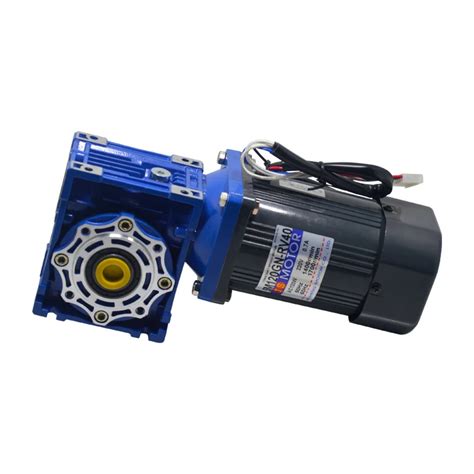 120w Ac Speed Reducing Motor 220v Nrv40 Worm Gear Motor Single Phase