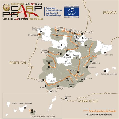 Caminos de Arte Rupestre Prehistórico RUTAS CULTURALES DE ESPAÑA