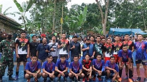 Wabup Kuningan Tutup Turnamen Bola Voli Semi Open Ipkd Cup