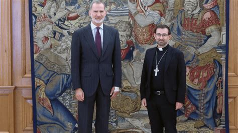 El Rey Felipe Vi Recibe A Jos Cobo Cardenal Arzobispo De Madrid