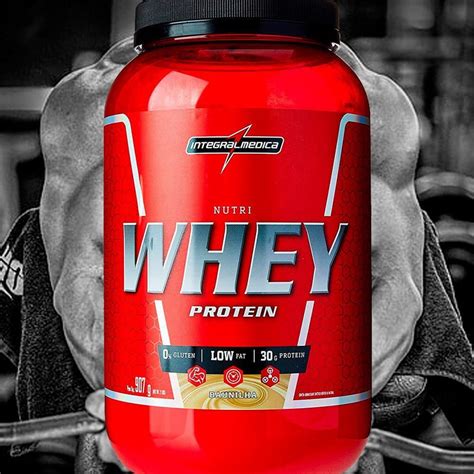 Nutri Whey Protein G Integralmedica Baunilha G Promo Es Do Dia