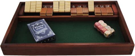 Deluxe Shut The Box Set Amazon Co Uk Toys Games