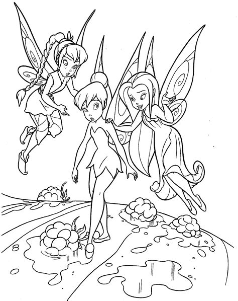 TinkerBell Coloring Pages (22) - Coloring Kids