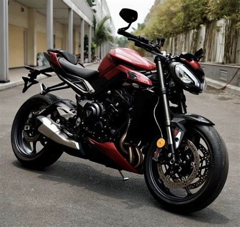 Mô tô phân khối lớn naked bike Triumph Street Triple RS 765 2023 về