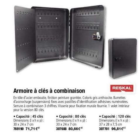 Promo Armoire Cl S Combinaison Chez Calipage Icatalogue Fr