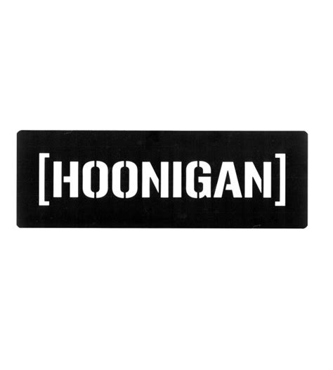 Hoonigan Logo Font