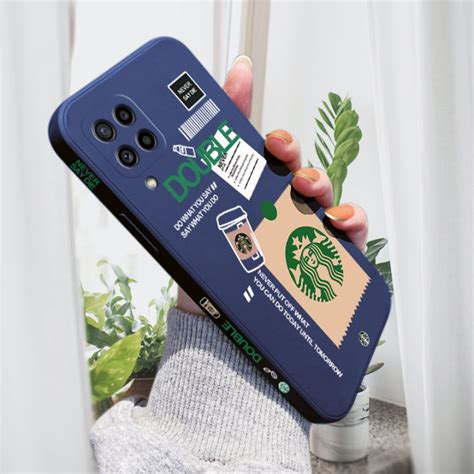 เคสมอถอสำหรบ Infinix Hot G Hot S Note Pro ฉลากกาแฟการตนดไซนดานขางเคสโทรศพท
