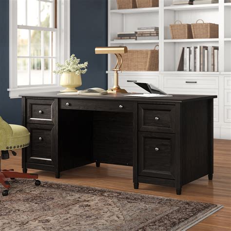 Red Barrel Studio® Lamantia Executive Desk And Reviews Wayfair