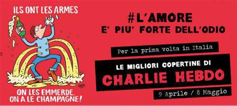 Le Migliori Copertine Di Charlie Hebdo Al Museo Del Fumetto Di Cosenza