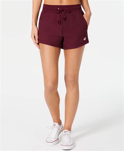 Champion Womens High Rise Shorts Macys