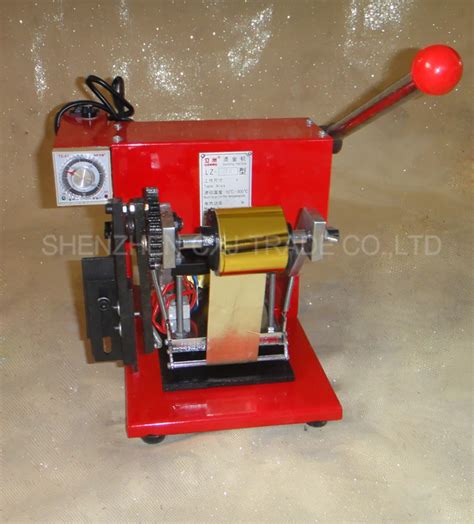 Pcs ZY Manual Hot Foil Stamping Machine Manual Stamper Leather Embossing Machine Printing