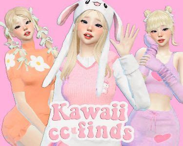 Kawaii Cc Finds Los Sims Contenido Personalizado Haul Sims