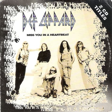 Def Leppard Miss You In A Heartbeat 1994 Cardboard Sleeve Cd Discogs