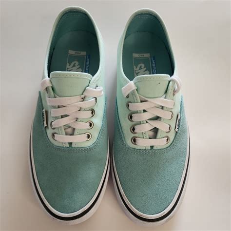 Vans Shoes Vans Pro Ultracush Hd Sneaker Canvas Suede Aqua Green