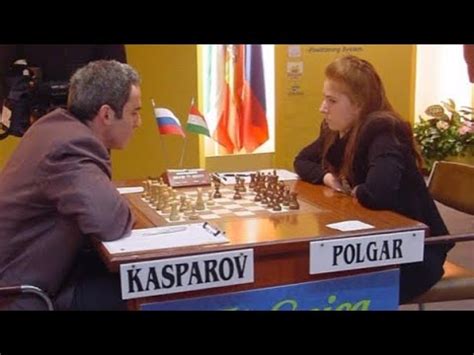 Judit Polgar Vs Garry Kasparov Dos Hermanas 1996 YouTube