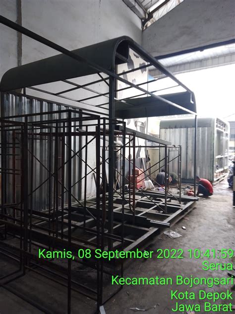 Jasa Kanopi Pagar Pintu Teralis Railing Tangga Baja Berat Di Bsd