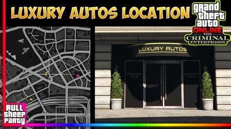 The New Dealership Location In Gta Online Luxury Autos Dealership