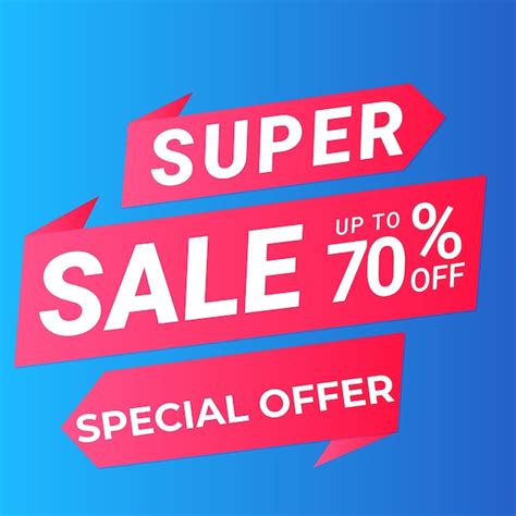 Premium Vector Super Sale Banner Vector Illustration Super Sale