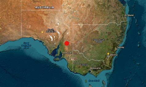 Adelaide Shaken By Earthquake Daily Mail Online