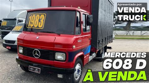 CaminhÃo Barato Para Quem Quer ComeÇar Mercedes 608 D 1983 BaÚ Sider