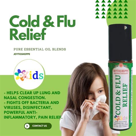 Cold And Cough Relief Essential Oil Roll On Relieve Cold And Flu Bersin