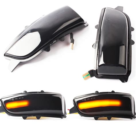 X Led Side Asa Porta Espelhos Din Mico Turn Signal Light Indicador