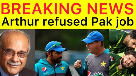 BREAKING Micky Arthur REFUSED Pakistan Team Head Coach Job Again