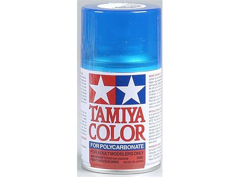 Tamiya Lakk Spray Lexan PS 39 Transp Light Blue Norwegian Modellers