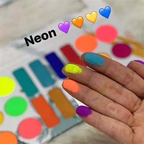 Paleta De Sombra Tropical Ludurana Cores Neon Super Pigmentada Shopee