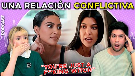 La Interminable Pelea Entre Kim Y Kourtney Contin A Popcast Youtube