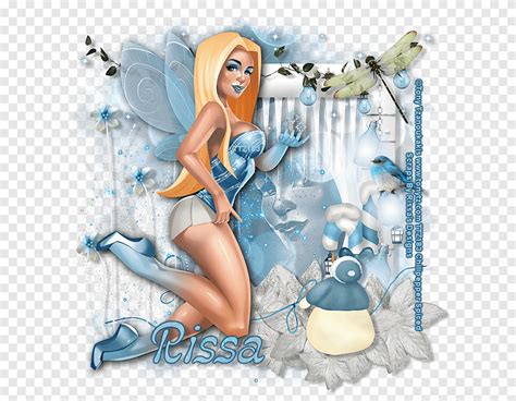 Fairy Figurine Desktop Organism Fairy Blue Computer Png PNGEgg