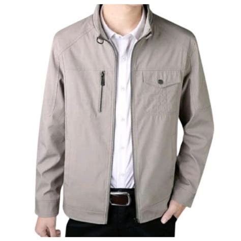 Jual Jaket Kantor Jaket Formal Jaket Pria Semi Jas Jaket Bahan Katun