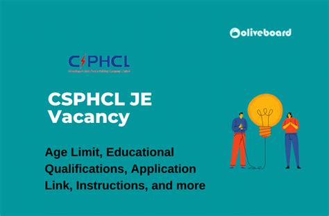 Csphcl Je Eligibility Age Limit Educational Qualifications