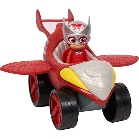 Pj Masks Power Racer Owlette And Owl Glider