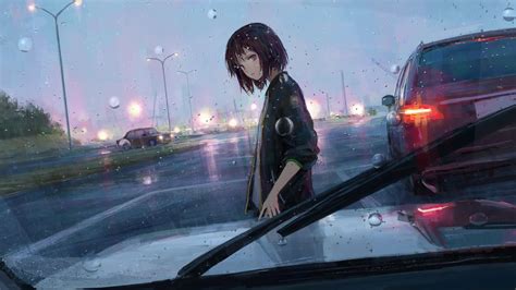 Sad Anime Rain Wallpapers - Wallpaper Cave