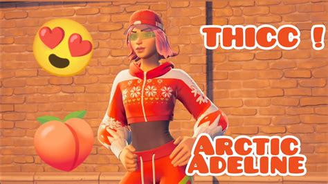 Arctic Adeline Is Thicc Fortnite Booty Showcase Youtube