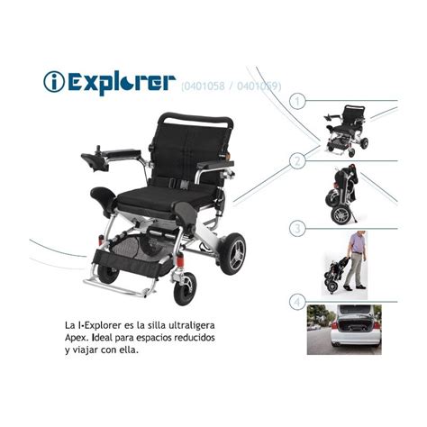 Silla De Ruedas El Ctrica I Explorer