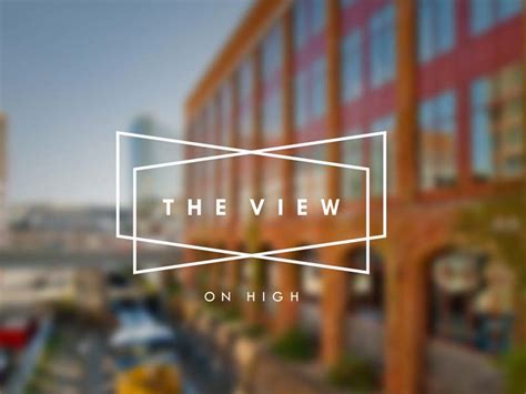 The View Logo by Megan Harvell on Dribbble