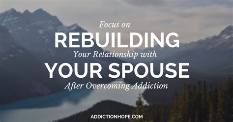 Trust Your Spouse After Addiction A How To Guide