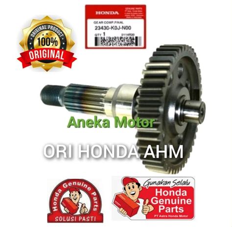 Jual As Roda Belakang Gear Comp Final Honda Genio New Beat ESAP Led New