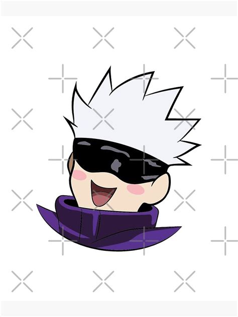 "Gojo Satoru Smiling Cute Jujutsu Kaisen" Poster for Sale by pymbor ...