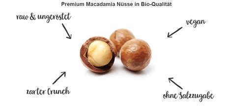 nu3 Bio Macadamia Nüsse Ungesalzen Raw bei nu3