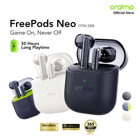 Promo Oraimo Tws Freepods Neo Otw S Bluetooth V True Wireless