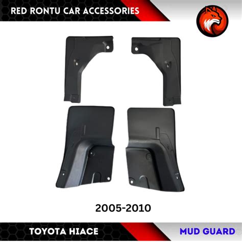 2005 2010 Toyota Hiace Mudguard Mud Flaps Splash Guard Mud Guard