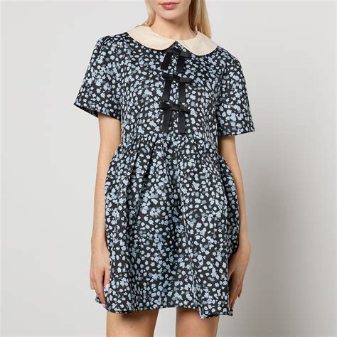 Sister Jane Floral Cloqué Mini Dress | TheHut.com
